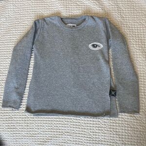 NUNUNU Girls Crewneck Sweater Size 3-4